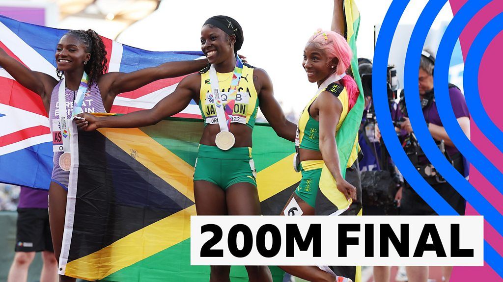 World Athletics Championships: Dina Asher-Smith wins bronze as Shericka Jackson takes gold