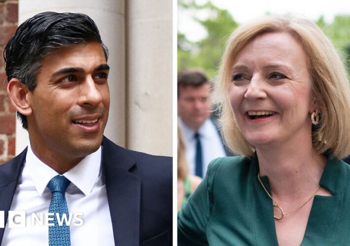 Tory leadership: Sunak and Truss begin pitch to be next PM