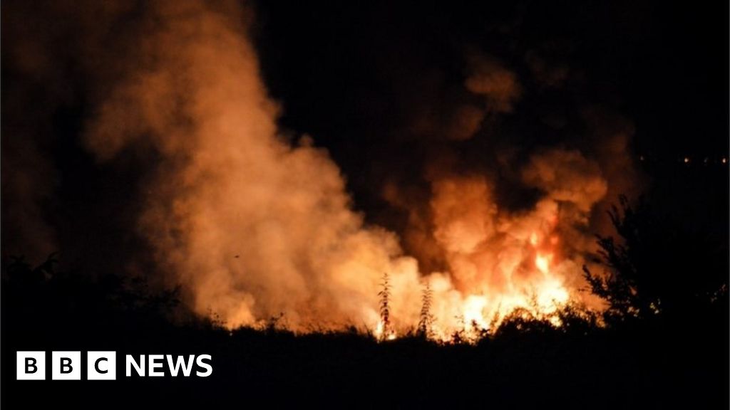 Greece aircraft crash: Footage shows cargo plane on fire before hitting ground