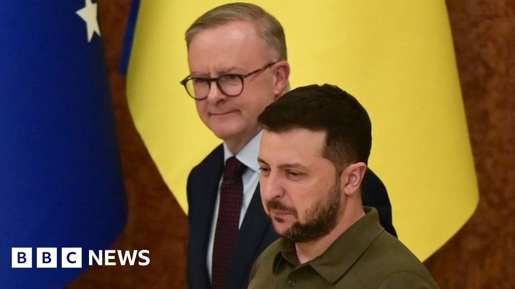 Ukraine war: Australian PM visits Kyiv, pledges more military aid Ukraine war: Australian PM visits Kyiv, pledges more military aid