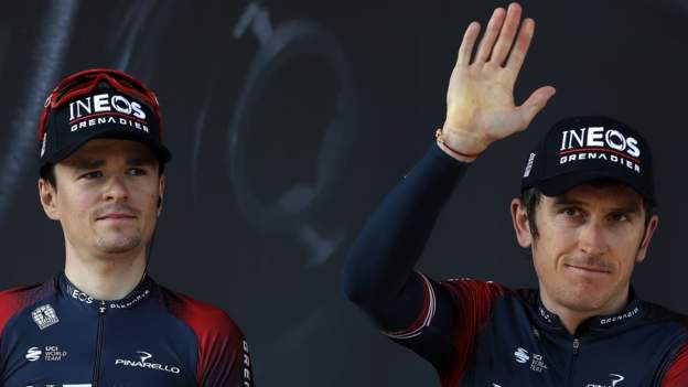 Tour de France: Geraint Thomas among four Britons in Ineos squad along with Tom Pidcock, Adam Yates and Luke Rowe