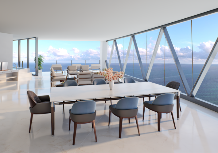 Peek Inside the Bentley Residences, Which Feature an Elevator That Will Drop Your Car Into Your Living Room