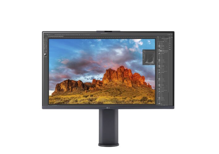 LG UltraFine 32UQ890: 4K professional monitor previewed ahead of IFA 2022 showcase with AI adjustable stand