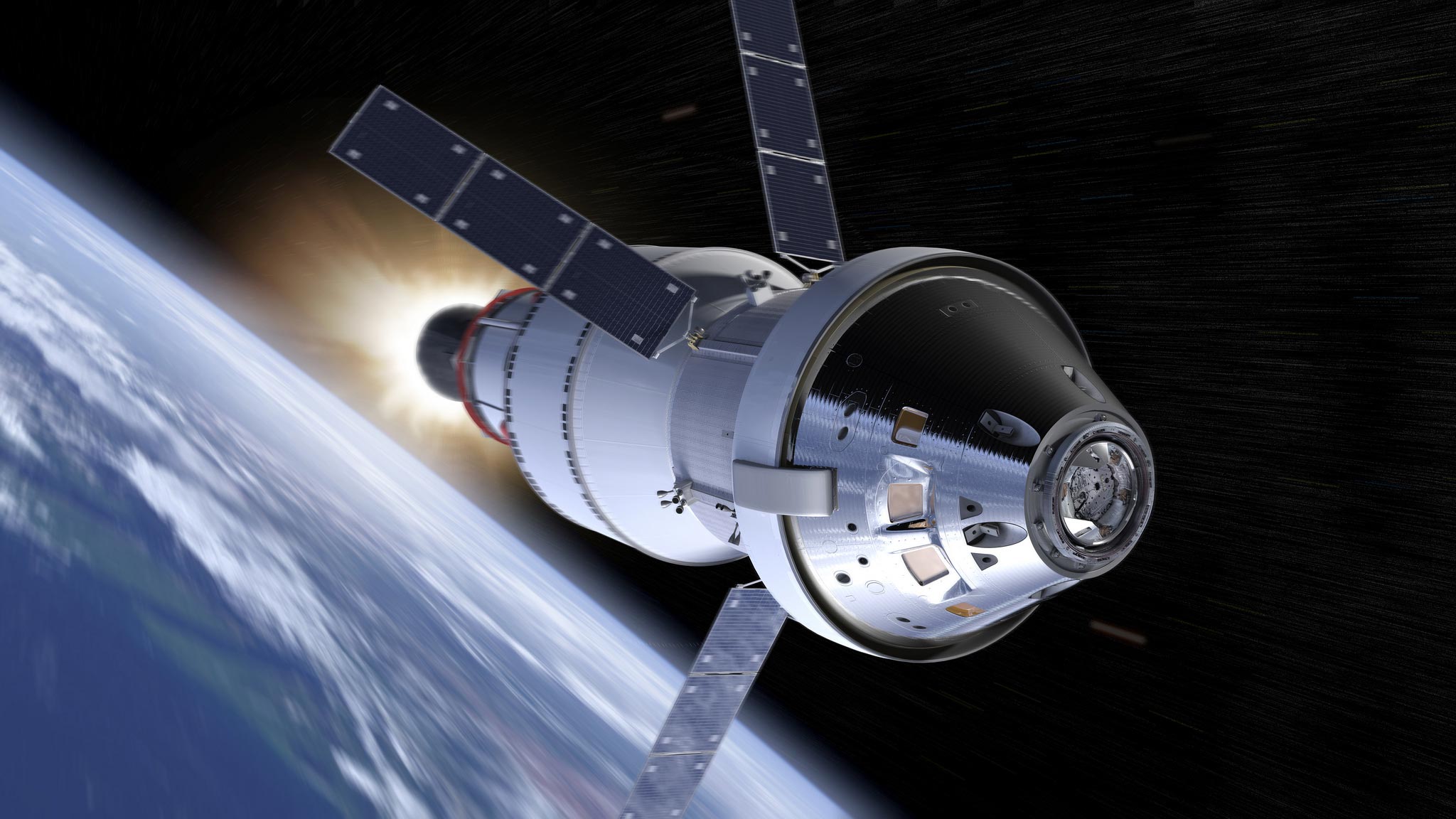 NASA Artemis I Path to the Pad: The Orion Spacecraft