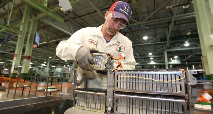 Honda is the latest automaker looking to build a US battery factory Honda is the latest automaker looking to build a US battery factory