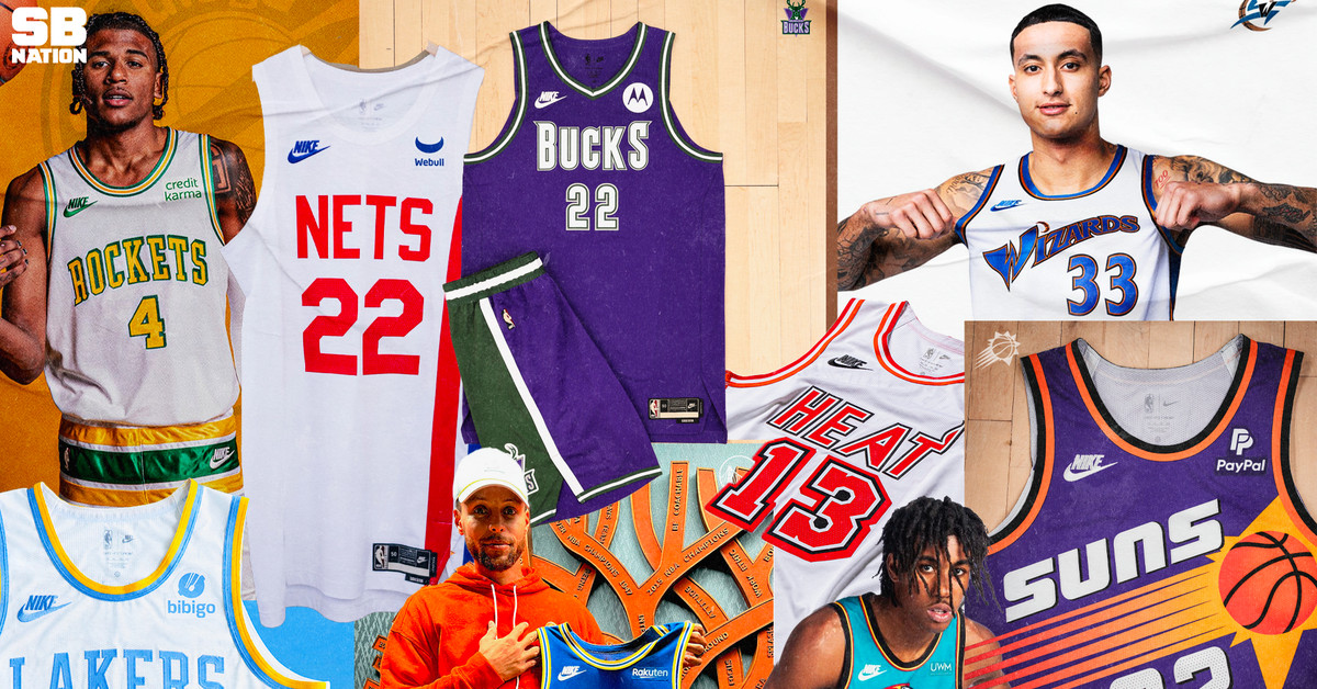 Every NBA Classic Edition throwback jersey for 2022-2023, ranked