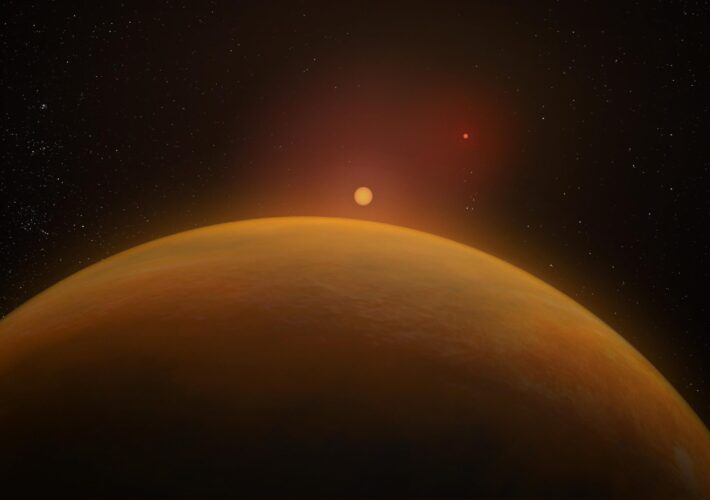 Astronomers Produce First Full 3D View of Binary Star-Planet System