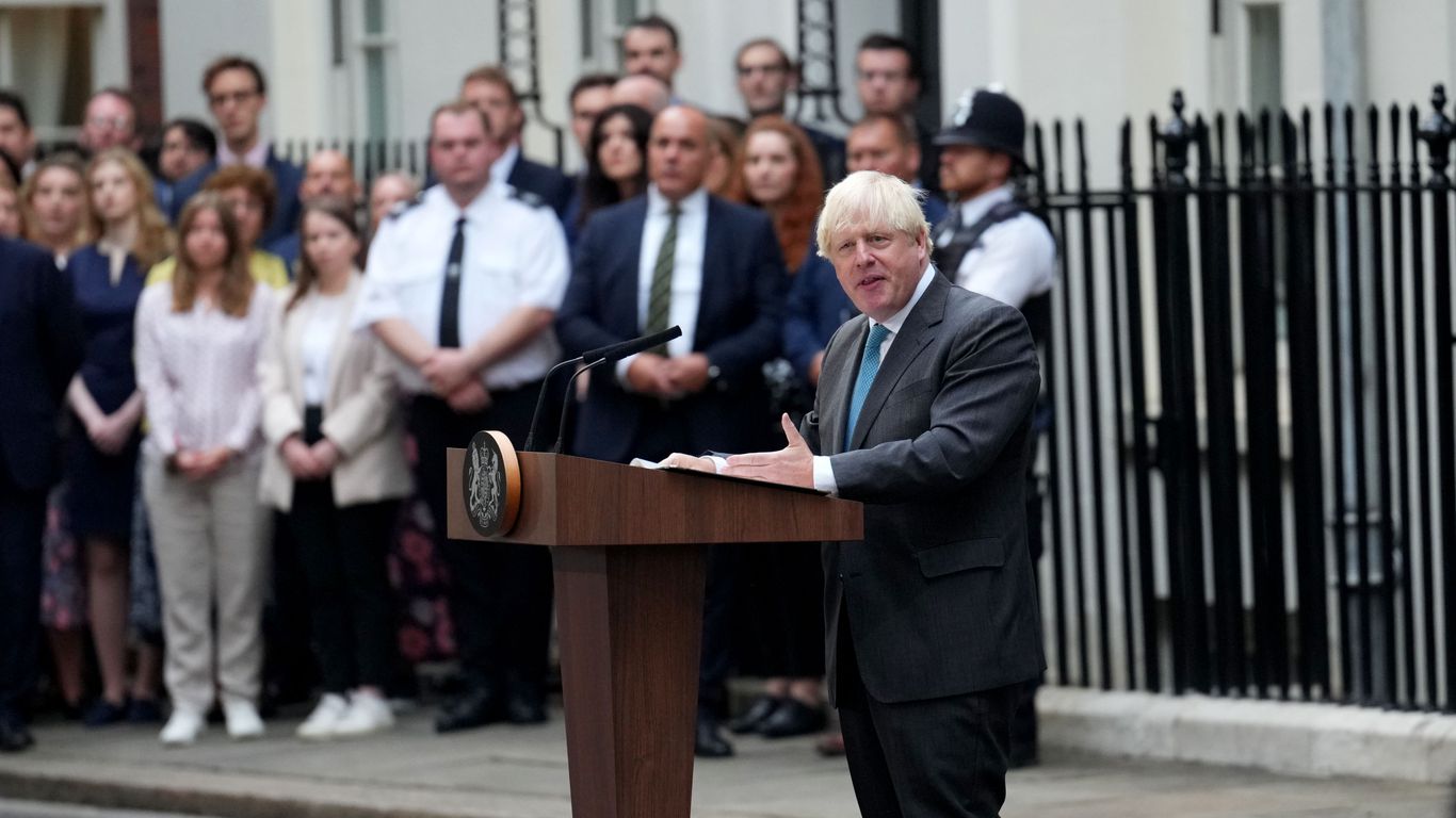 “This is it folks”: Boris Johnson in last speech as PM urges U.K. to “get behind Liz Truss”