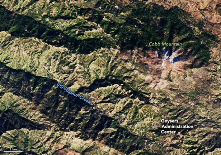 The Geysers of California: The World’s Largest Complex of Power Plants Capturing Subterranean Heat