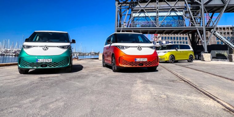 We’ve driven Volkswagen’s retro-cool ID Buzz electric minivan