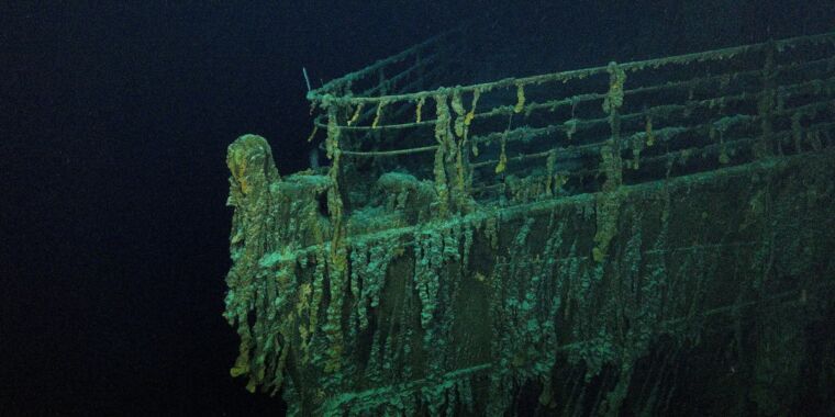 New 8K video footage showcases Titanic shipwreck in stunning detail