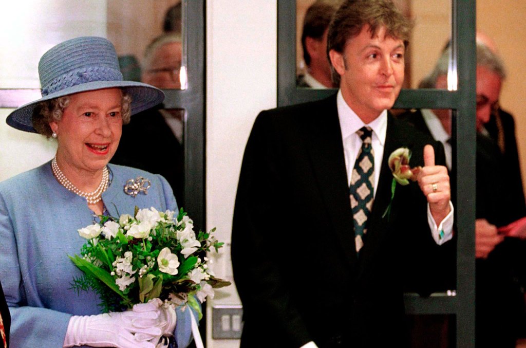 Queen Elizabeth II With Spice Girls, Lady Gaga, Ed Sheeran & MoreMusicians