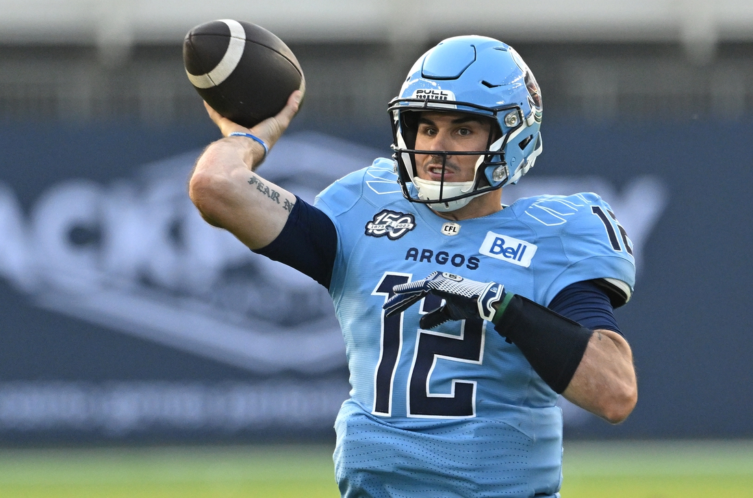 Argos’ Chad Kelly out to make most of chances vs. Tiger-Cats