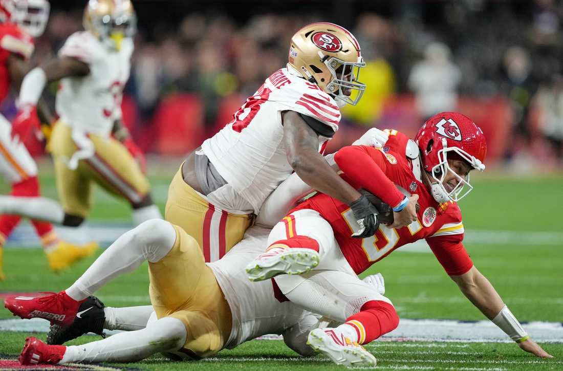 49ers DT Javon Hargrave (triceps) could miss rest of season