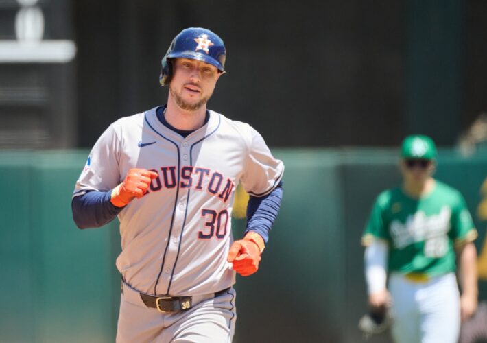 Astros reinstate OF Kyle Tucker (shin fracture)