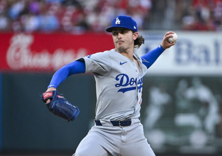 Dodgers add LHP Justin Wrobleski after Clayton Kershaw IL move