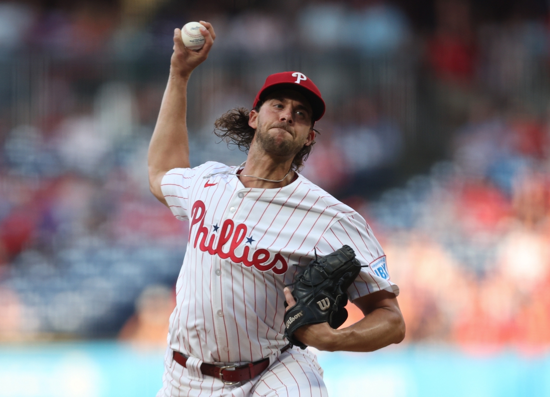 Phillies’ Aaron Nola aims to continue home success in clash vs. Braves