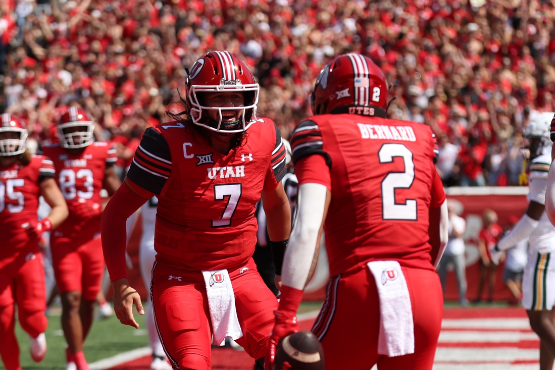 Report: Utah QB Cameron Rising (finger) unlikely to play vs. Utah State