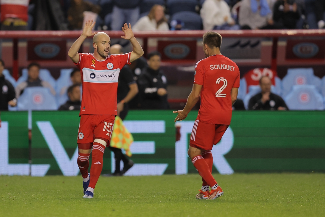 Pair of first-half goals all DC United need to top slumping Fire