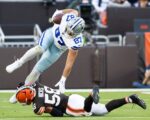 Cowboys hopeful TE Jake Ferguson (knee) avoided serious injury