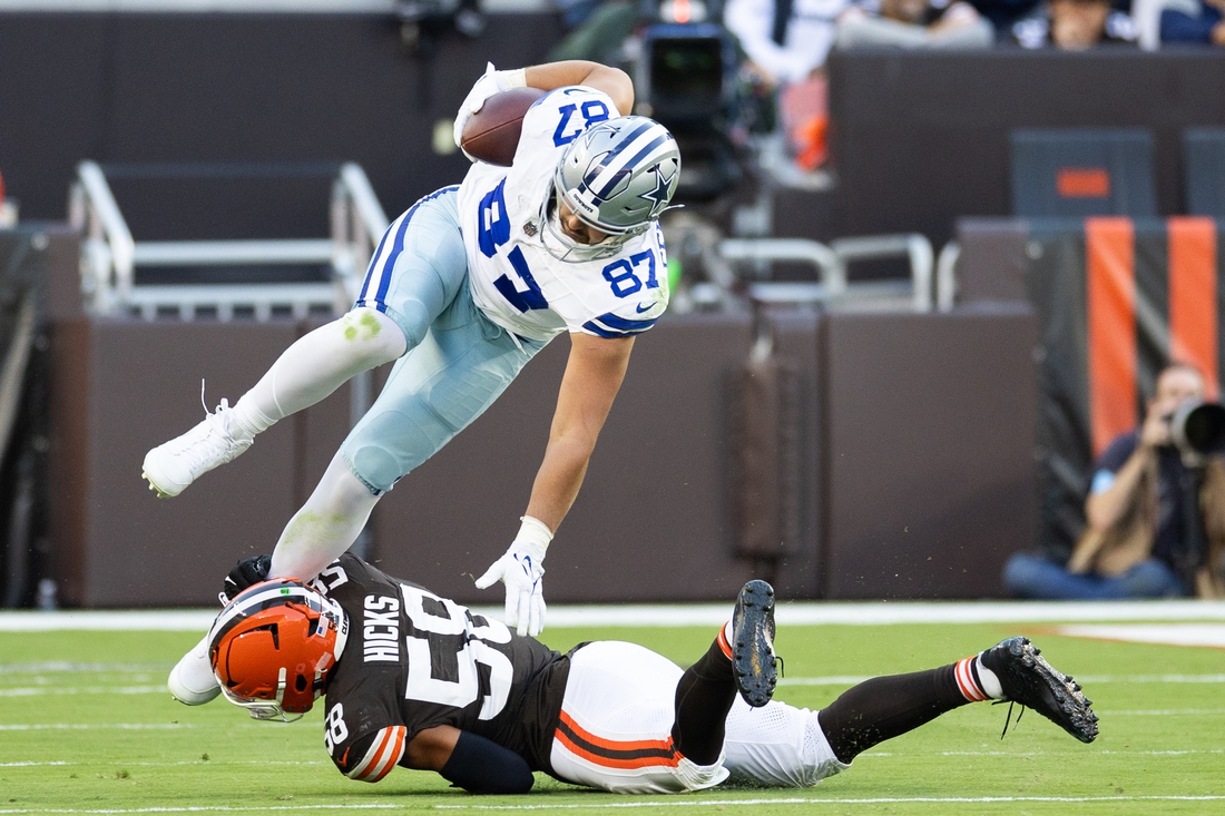 Cowboys hopeful TE Jake Ferguson (knee) avoided serious injury