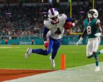 James Cook scores 3 TDs as Bills blow out Dolphins