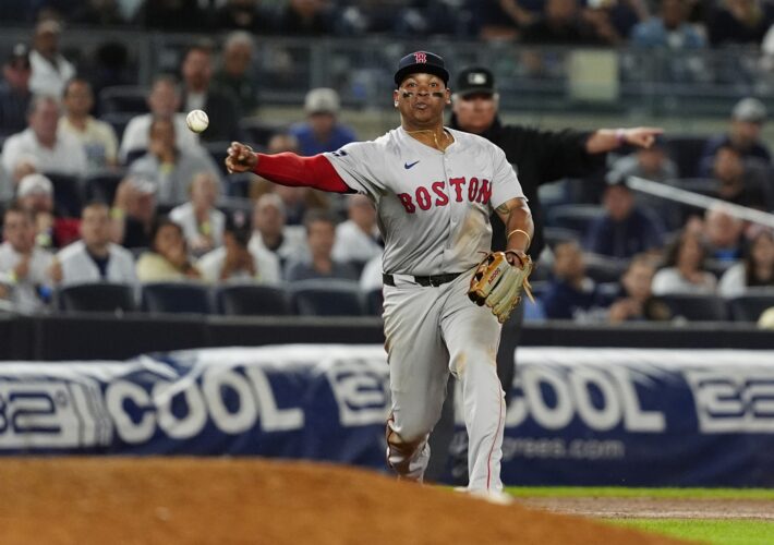 Red Sox All-Star 3B Rafael Devers (shoulder) goes on IL, ending season