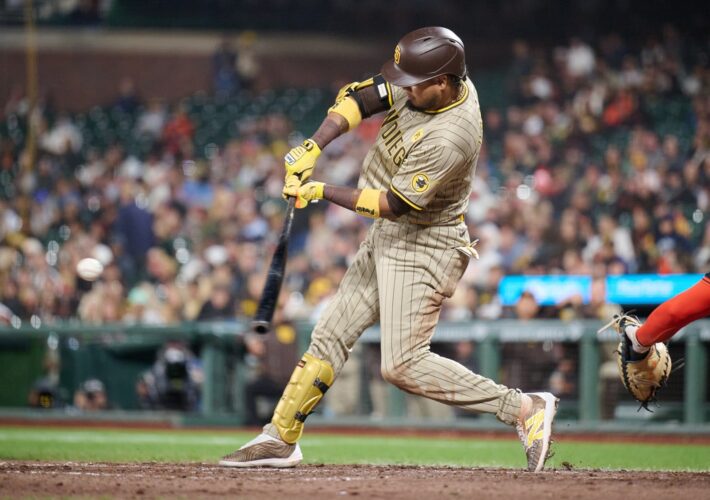 Padres seek to sweep Giants as Luis Arraez closes in on franchise record