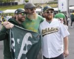 Athletics edge Rangers in raucous Oakland farewell