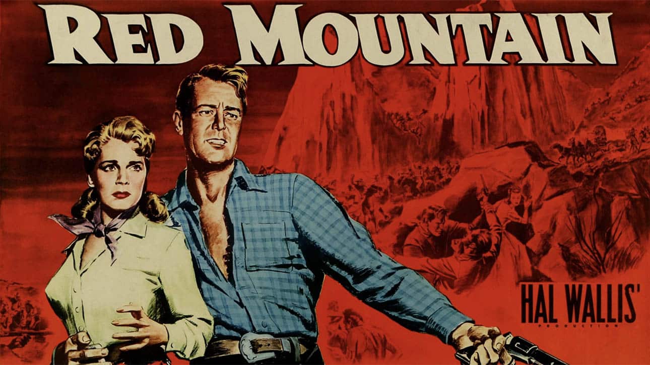 Masculine Movie Icon Alan Ladd As the Wounded Outlaw Hero