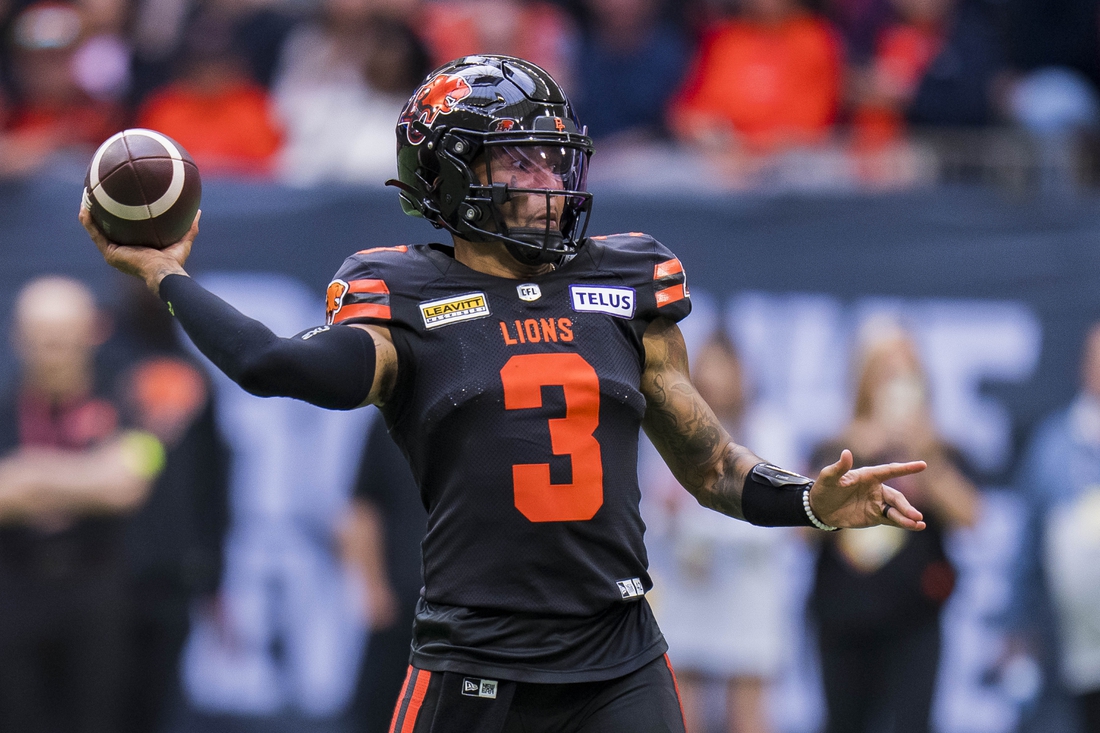 Lions return to QB Vernon Adams Jr. as starter vs. Alouettes