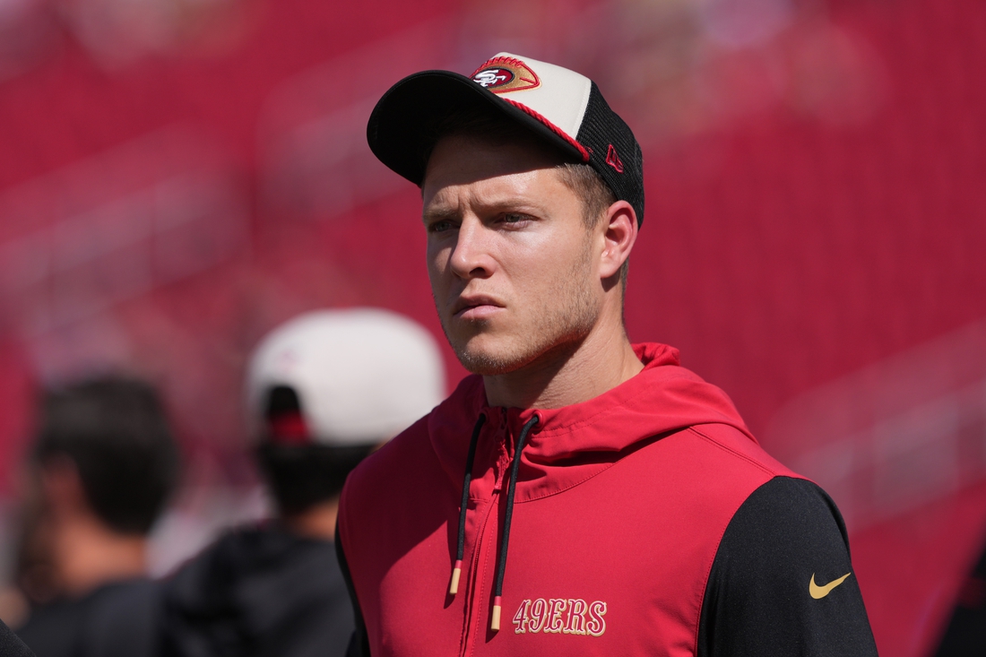 49ers GM: Christian McCaffrey (Achilles) could return to practice Monday