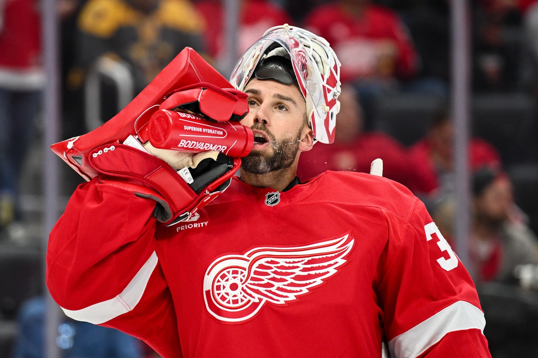 Cam Talbot stops 42 shots as Red Wings silence Predators