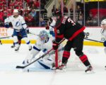 Nikita Kucherov’s hat trick leads Lightning past Hurricanes