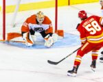 Jonathan Huberdeau, Flames double up Flyers