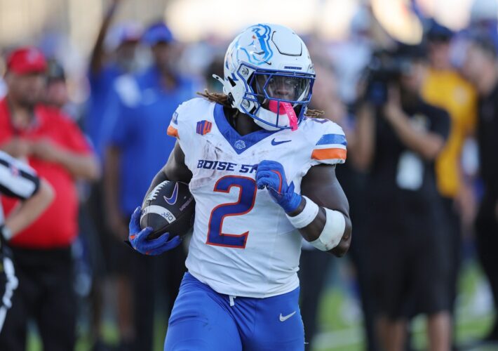 Boise State’s Ashton Jeanty trying to run away with Heisman – and records