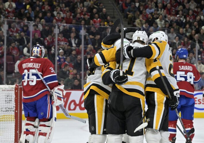 Evgeni Malkin’s three points fuel Penguins’ rally vs. Habs