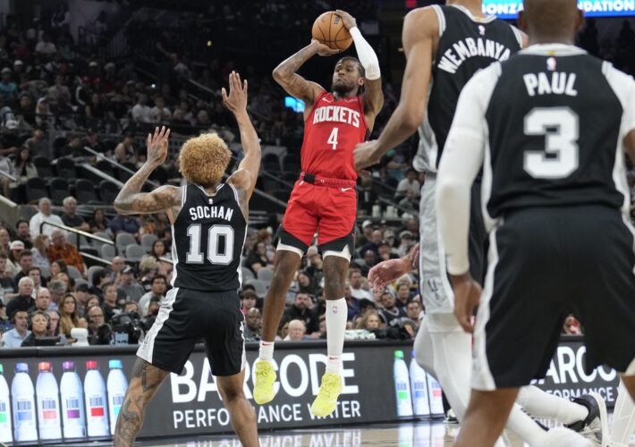 Jalen Green’s 36 points carry Rockets past Spurs