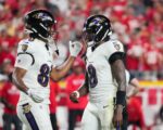 Ravens QB Lamar Jackson off injury report; TE Isaiah Likely out