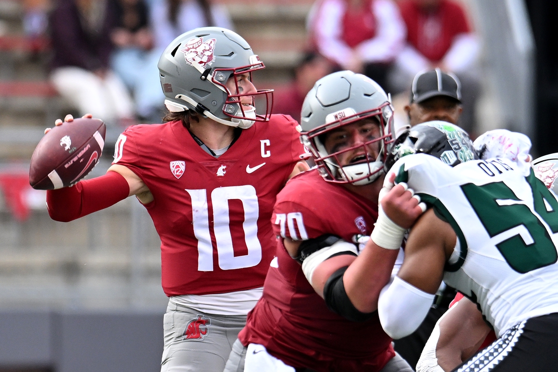 No. 21 Wazzu hosts Utah State in search of 4th straight win