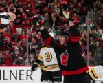 Hurricanes smash slumping Bruins 8-2