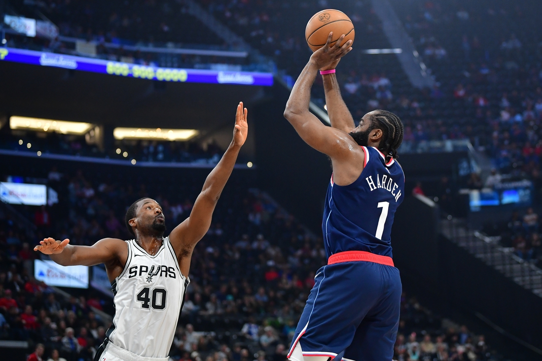 Clippers G James Harden now 2nd on all-time 3-point list