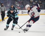 Kraken ride 4-goal second period to win over Blue Jackets