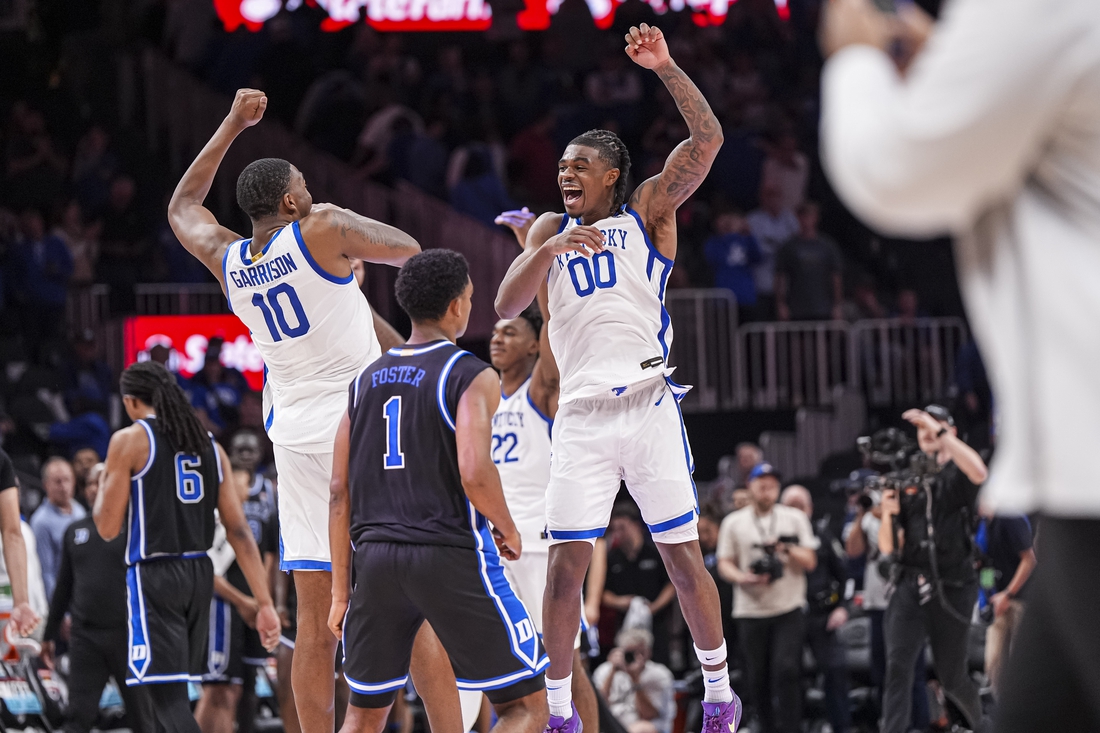 Top 25 roundup: No. 19 Kentucky’s late run sinks No. 6 Duke