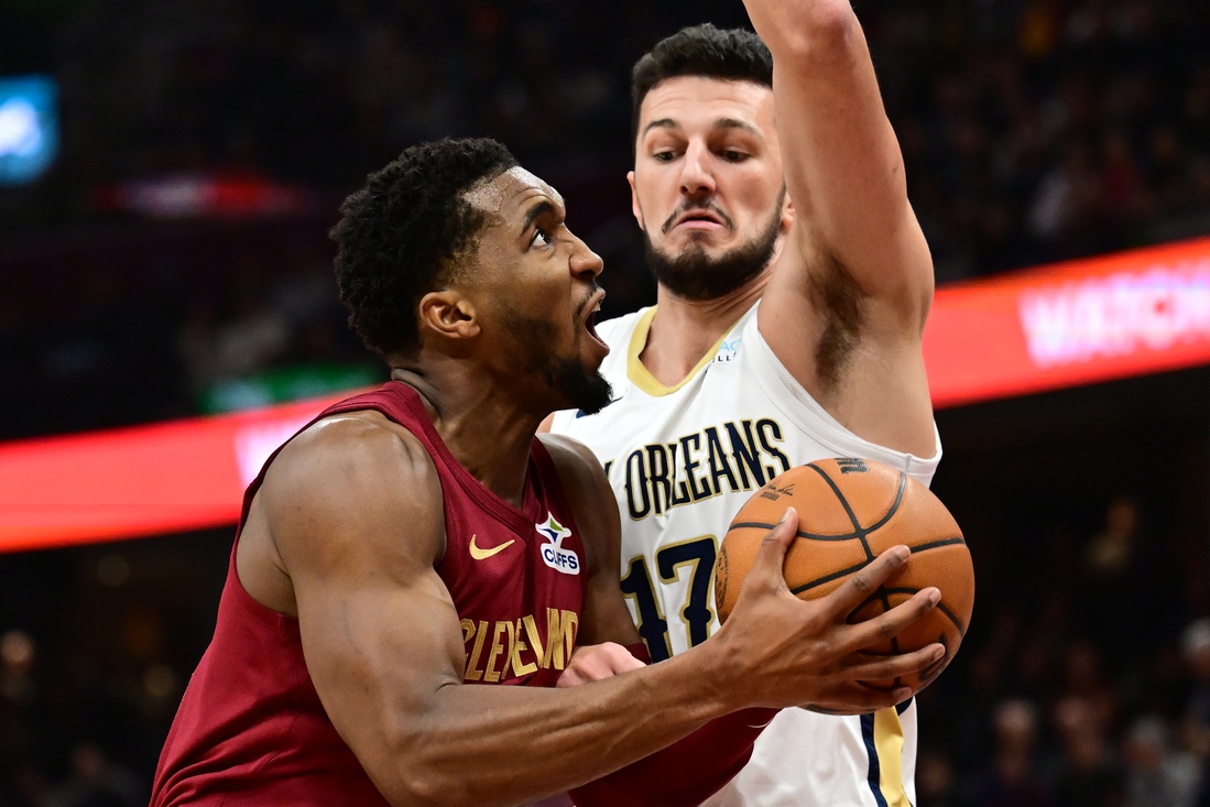 Cavs dominate injury-depleted Pelicans