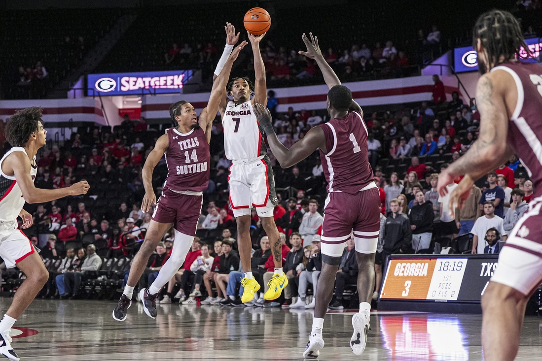 Georgia rides hot streak into Atlanta to face Grand Canyon