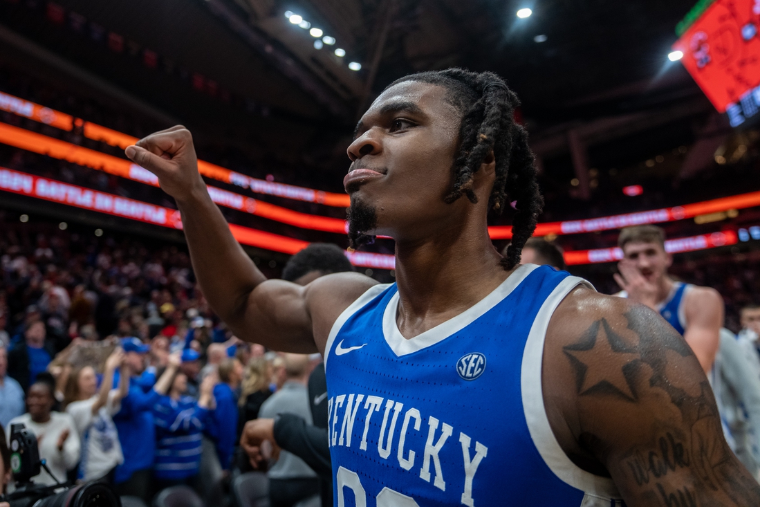 No. 4 Kentucky outlasts No. 7 Gonzaga in overtime