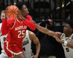 Derik Queen guides Maryland against St. Francis (Pa.)