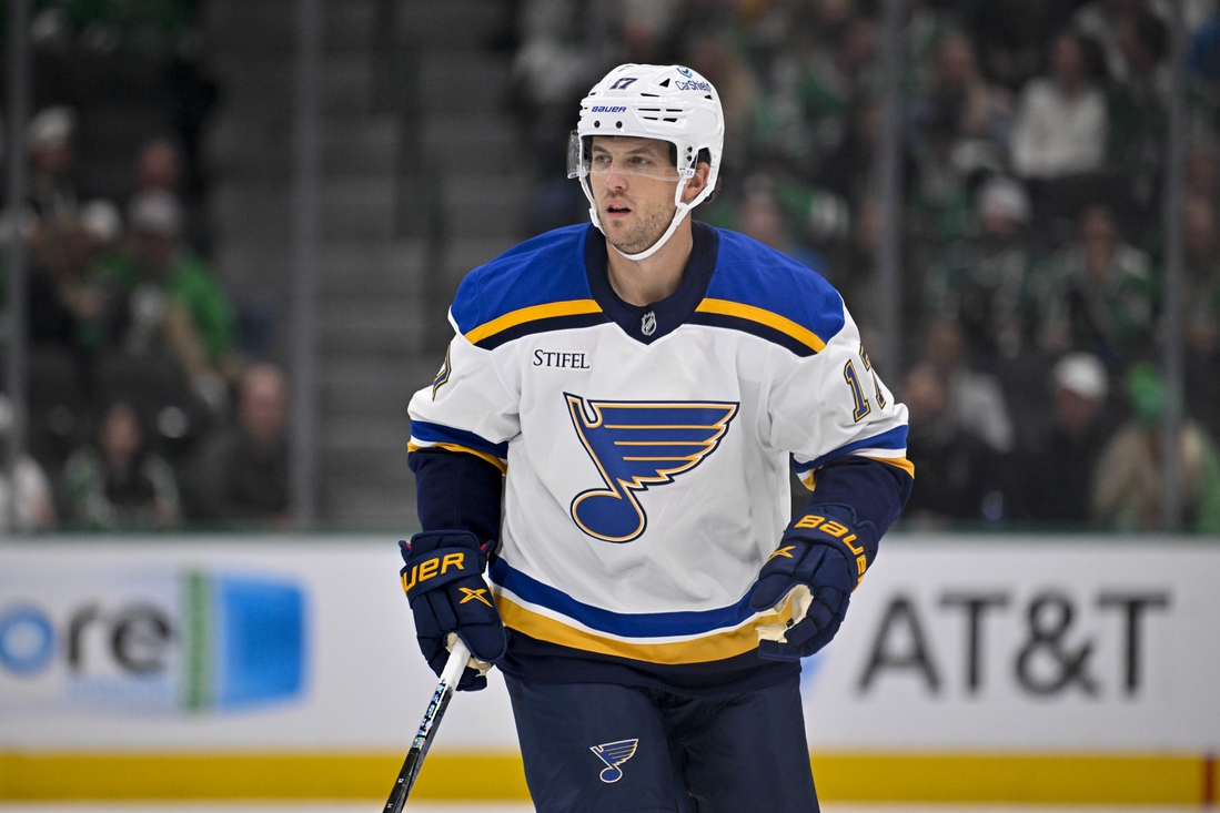 Blues keeping eye toward future ahead of encounter vs. Rangers