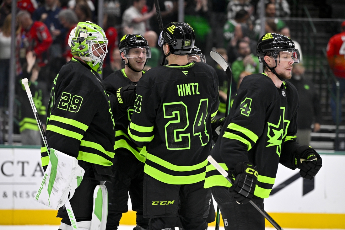 NHL roundup: Stars snap Caps’ road winning streak